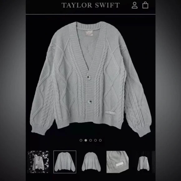 Taylor  Swift TTPD Cardigan M/L - Picture 1 of 2